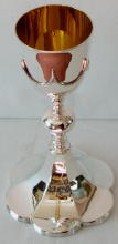 Irish solid silver Chalice